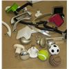 Image 3 : Lot of Plastic Knobs & Pulls, Some Sports Themed