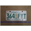 Image 1 : Sask. License Plate