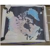 Image 2 : Map of Canada Issued By Canadian Government - Lakes, Rivers, Glaciers/Eastern/Western/Northern