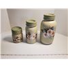 Image 1 : Hand Painted Signed Mason Jars