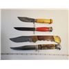 Image 3 : LOT OF 4 VARIOUS KNIVES
