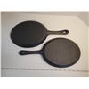 Image 2 : 2 CAST IRON OMELETTE PANS