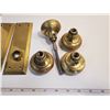 Image 3 : BRASS DOOR KNOB SET