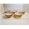 Image 1 : Lot of 5 Vintage Fire King Kimberly Diamond Cereal Bowls