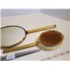 Image 3 : VINTAGE HAIR BRUSHES & MIRROR