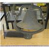 Image 1 : Large Cast Bell w/ Cradle & Mounting Bracket
