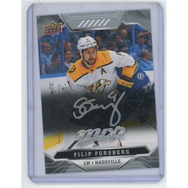 2019-20 Upper Deck Filip Forsberg MVP