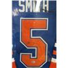 Image 2 : SIGNED Steve Smith Oilers Jersey In Frame 41×27 w/Certification