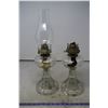 Image 1 : 2 Coal Oil Lamps, 1 Complete
