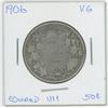 Image 1 : 1906 Edward VII 50 Cent VG