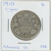 Image 1 : 1910 Edward VII E-Leaves 50 Cent G