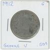 Image 1 : 1912 George V 50 cent G