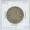 Image 1 : 1917 George V 50 Cent VG