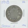 Image 1 : 1918 George V 50 Cent VG