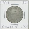 Image 1 : 1931 George V 50 Cent VG