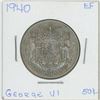 Image 1 : 1940 George VI 50 Cent EF