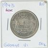 Image 1 : 1943 George VI 50 Cent AU Near