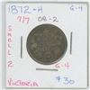 Image 1 : 1872 - H, Victoria 25 Cent, 7/7, Small 2, OB-2, G-4