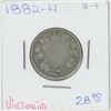 Image 1 : 1882 - H Victoria 25 Cent G-4