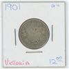 Image 1 : 1901 Victora 25 Cent G-4