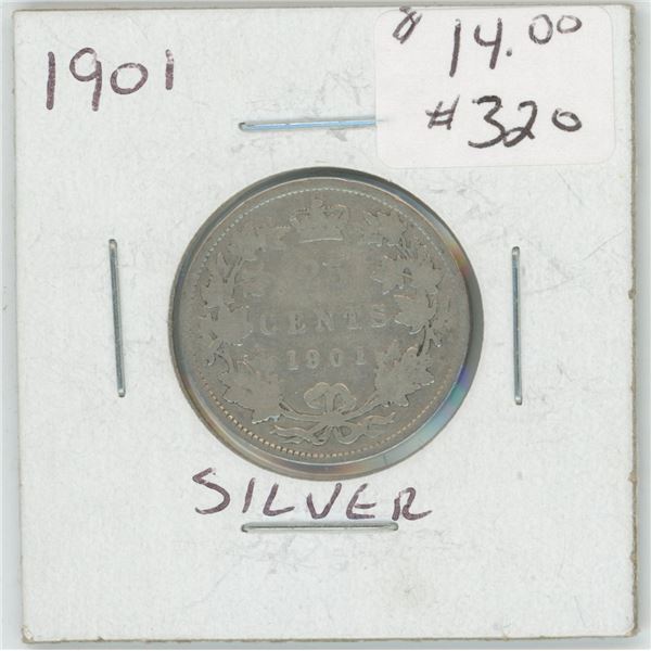 1901 25 Cent