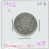 Image 1 : 1902 H Edward VII 25 Cent VG8