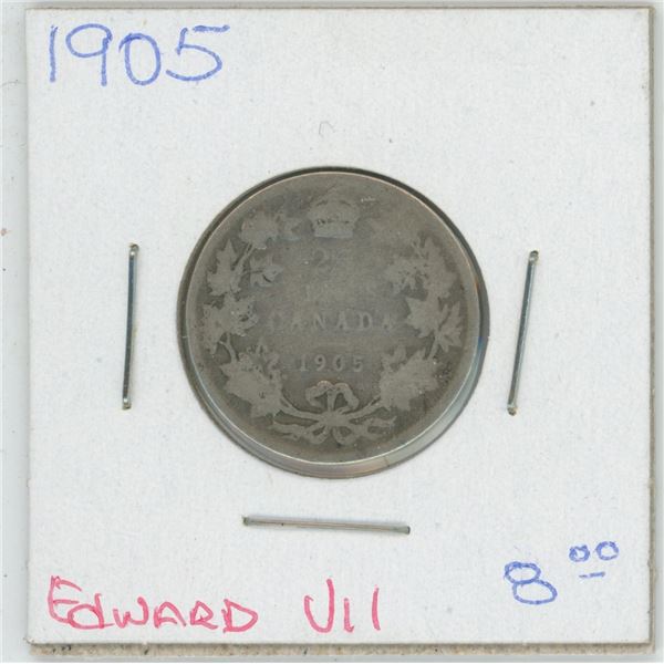 1905 Edward VII 25 Cent