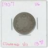 Image 1 : 1907 Edward VII 25 Cent VG
