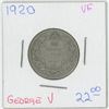 Image 1 : 1920 George V 25 Cent VF