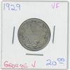 Image 1 : 1929 George V 25 Cent VF