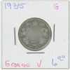 Image 1 : 1935 George V 25 Cent G