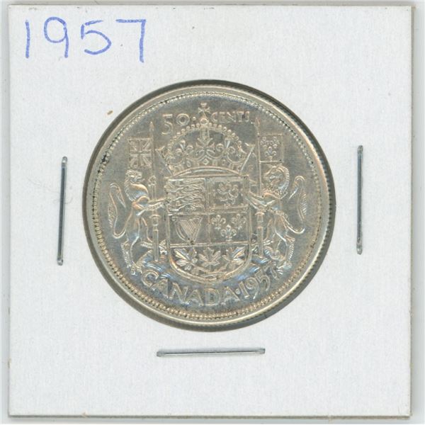 1957 Laureta Elizabeth II 50 Cent