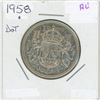 Image 1 : 1958 DOT Laureta Elizabeth II 50 Cent AU