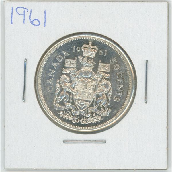 1961 Laureta Elizabeth II 50 Cent