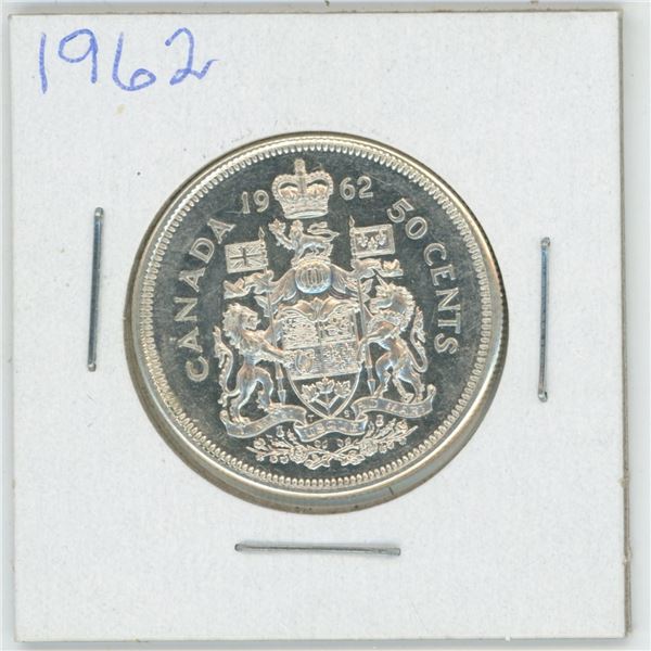 1962 Laureta Elizabeth II 50 Cent