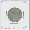 Image 1 : 1939 George VI 25 Cent VF