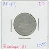 Image 1 : 1941 George VI 25 Cent EF