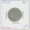 Image 1 : 1945 George VI 25 Cent AU