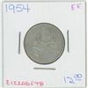 Image 1 : 1954 Elizabeth 25 Cent EF