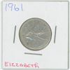 Image 1 : 1961 Elizabeth 25 Cent