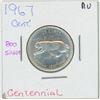 Image 1 : 1967 Centennial 25 Cent 800 Silver AU