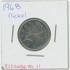 Image 1 : 1968 Elizabeth II 25 Cent, Nickel