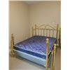 Image 1 : Metal Framed Double Bed Cat C