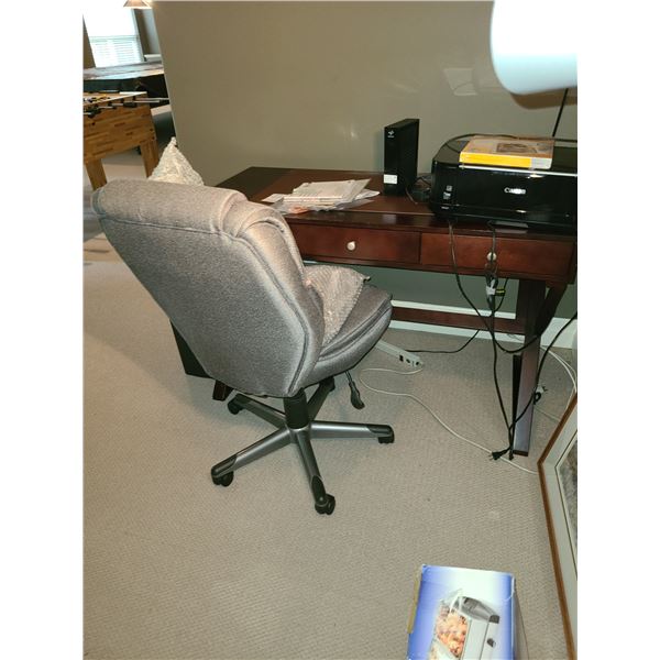 Desk, Chair & Canon Printer Cat -C