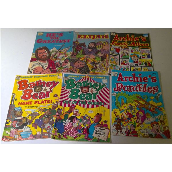 Lot of Vintage "New Barbour Christian Comics"