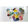 Image 1 : Lot of collectible vintage pin backs and patches