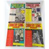 Image 1 : Lot of 4 early 1960s Count Song Roundup Magazines