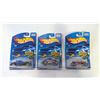 Image 1 : Lot of 3 Hot Wheels 2002 Cars still sealed