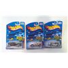 Image 1 : Lot of 3 Hot Wheels 2002 Cars still sealed