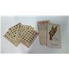 Image 1 : Antique Bridge Score Pad & Bingo Cards Lot